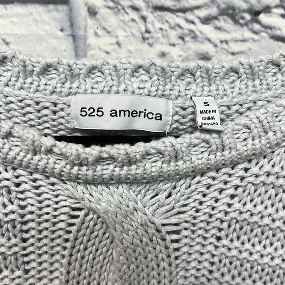 525 America Cable Knit Sweater - Picture 9 of 9